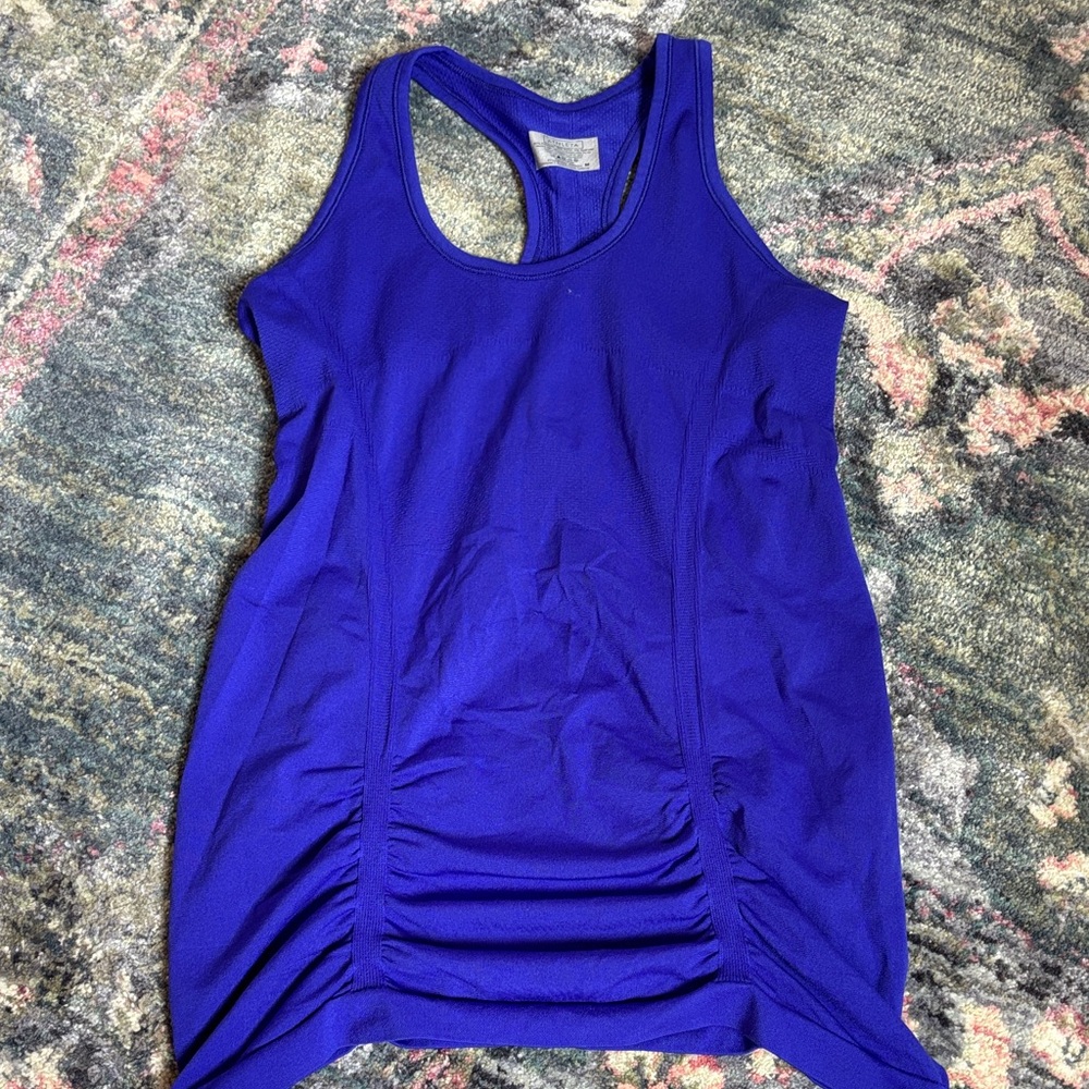 Athleta Womens medium Small Fastest Track Tank Purple Style# 643266 Yoga Running